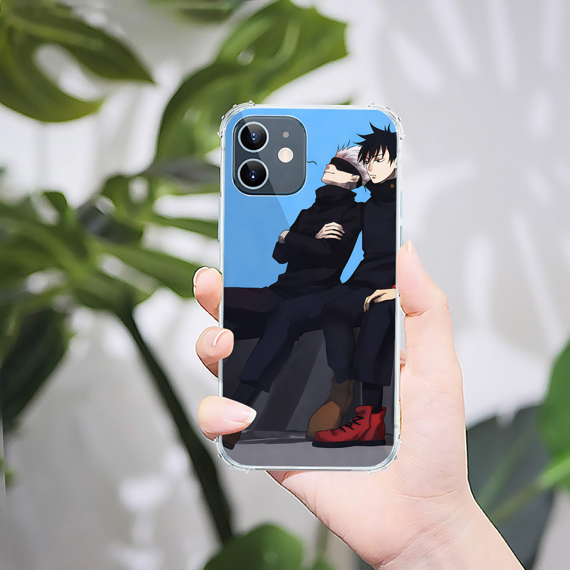 （画像用） SPY×FAMILY间谍家家酒 【iPhone 12シリーズ対応】透明スマホケース（クリアソフトケース）
